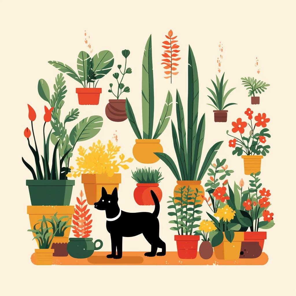 A selection of pet-safe, drought-tolerant plants