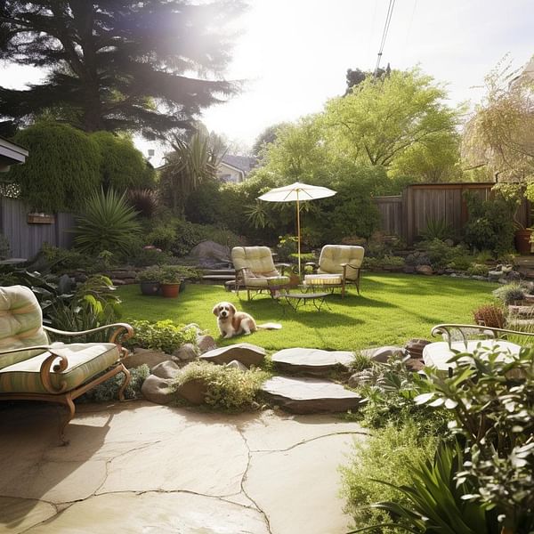 Creating a Grassless Paradise for Dogs: A Step-by-Step Guide to a Low-Maintenance Backyard