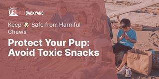 Protect Your Pup: Avoid Toxic Snacks - Keep 🐶 Safe from Harmful Chews